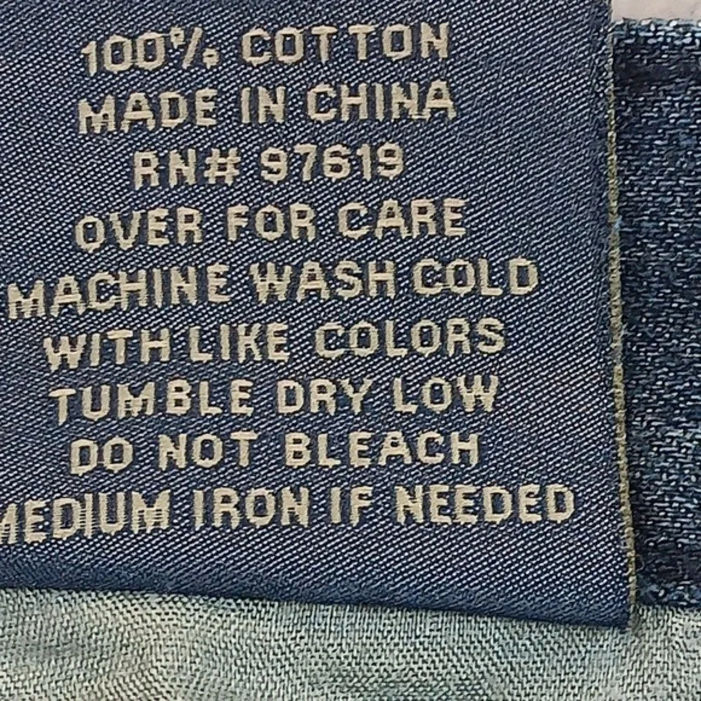 F.U.S.A.I. 1997 Mens 32x32 Straight Leg Dark Wash Denim‎ Jeans